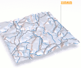 3d view of Xinmin