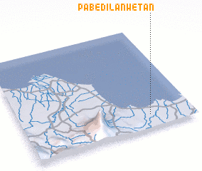 3d view of Pabedilan-wetan