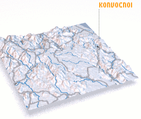 3d view of Kon Voc Nôi