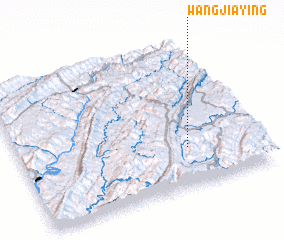 3d view of Wangjiaying