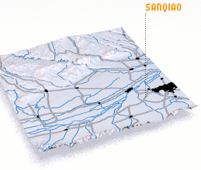 3d view of Sanqiao