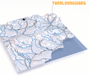 3d view of Thôn Lương Giang