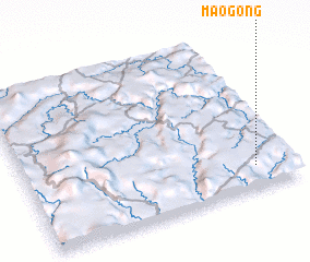 3d view of Maogong