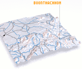 3d view of Buôn Thạch Hòm