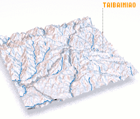 3d view of Taibaimiao