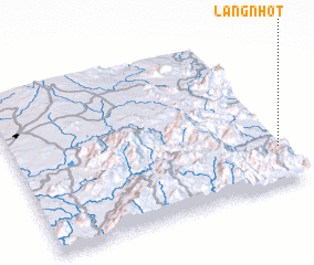 3d view of Láng Nhót