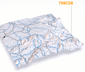 3d view of Thác Da