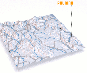 3d view of Phú Ninh