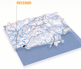 3d view of Meishan
