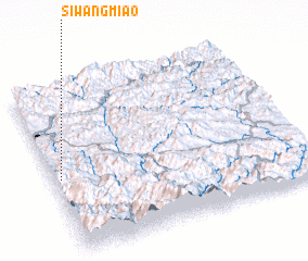 3d view of Siwangmiao