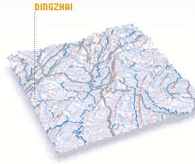 3d view of Dingzhai