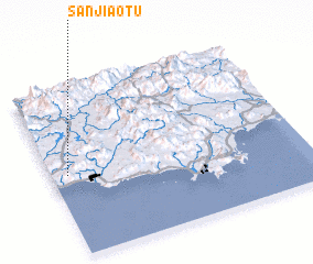 3d view of Sanjiaotu