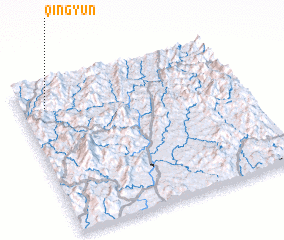 3d view of Qingyun