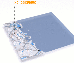 3d view of Xóm Doc Vieu (2)