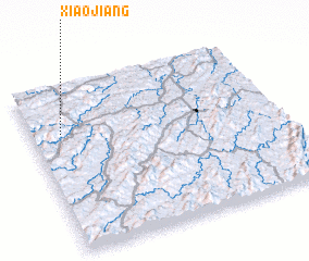 3d view of Xiaojiang