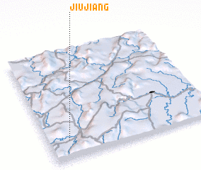 3d view of Jiujiang