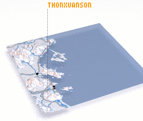 3d view of Thôn Xuân Sơn