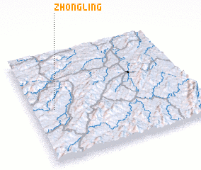 3d view of Zhongling