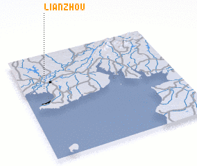 3d view of Lianzhou
