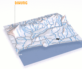 3d view of Diwung