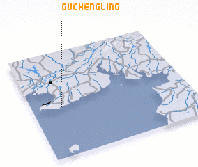 3d view of Guchengling