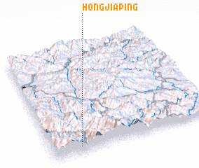 3d view of Hongjiaping