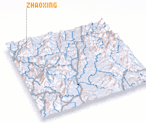 3d view of Zhaoxing