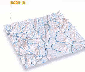 3d view of Xiapilin