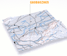 3d view of Gaobaozhen