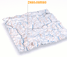 3d view of Zhaojiamiao