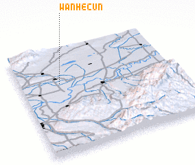 3d view of Wanhecun