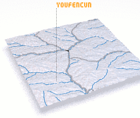 3d view of Youfencun