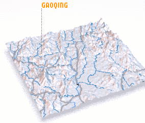 3d view of Gaoqing