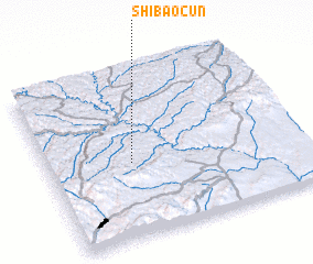 3d view of Shibaocun