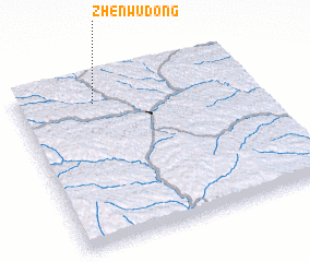 3d view of Zhenwudong