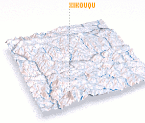 3d view of Xikouqu