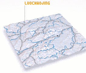 3d view of Luochaojing