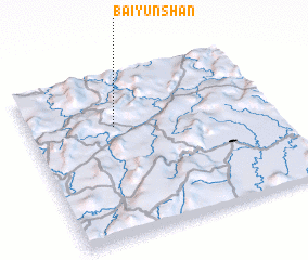 3d view of Baiyunshan