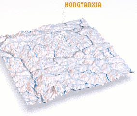 3d view of Hongyanxia