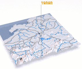 3d view of Yanan