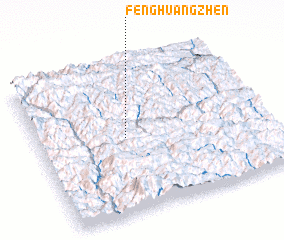 3d view of Fenghuangzhen