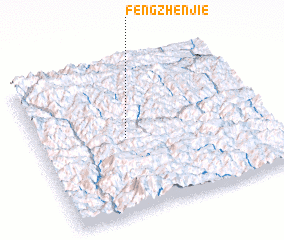 3d view of Fengzhenjie