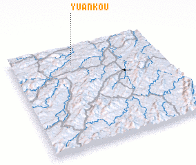 3d view of Yuankou
