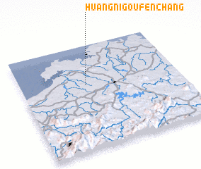 3d view of Huangnigoufenchang