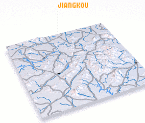3d view of Jiangkou