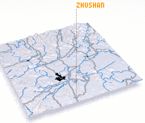 3d view of Zhushan