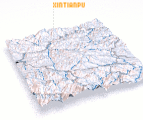 3d view of Xintianpu