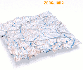 3d view of Zengjiaba