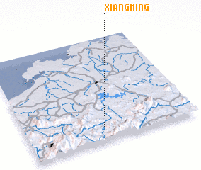 3d view of Xiangming