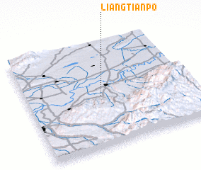 3d view of Liangtianpo